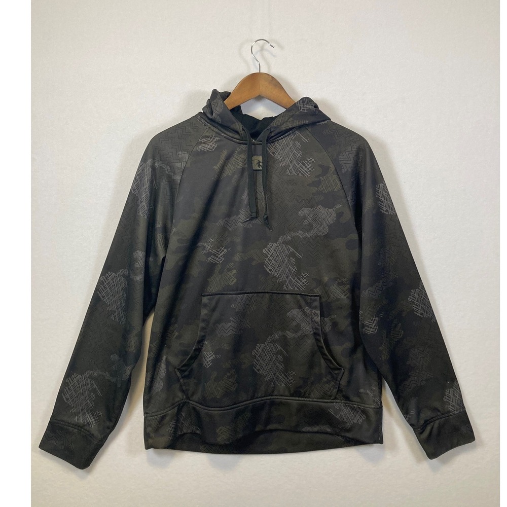 AND1 Men's Camo Print Hoodie Athletic Performance‎ Sweatshirt M